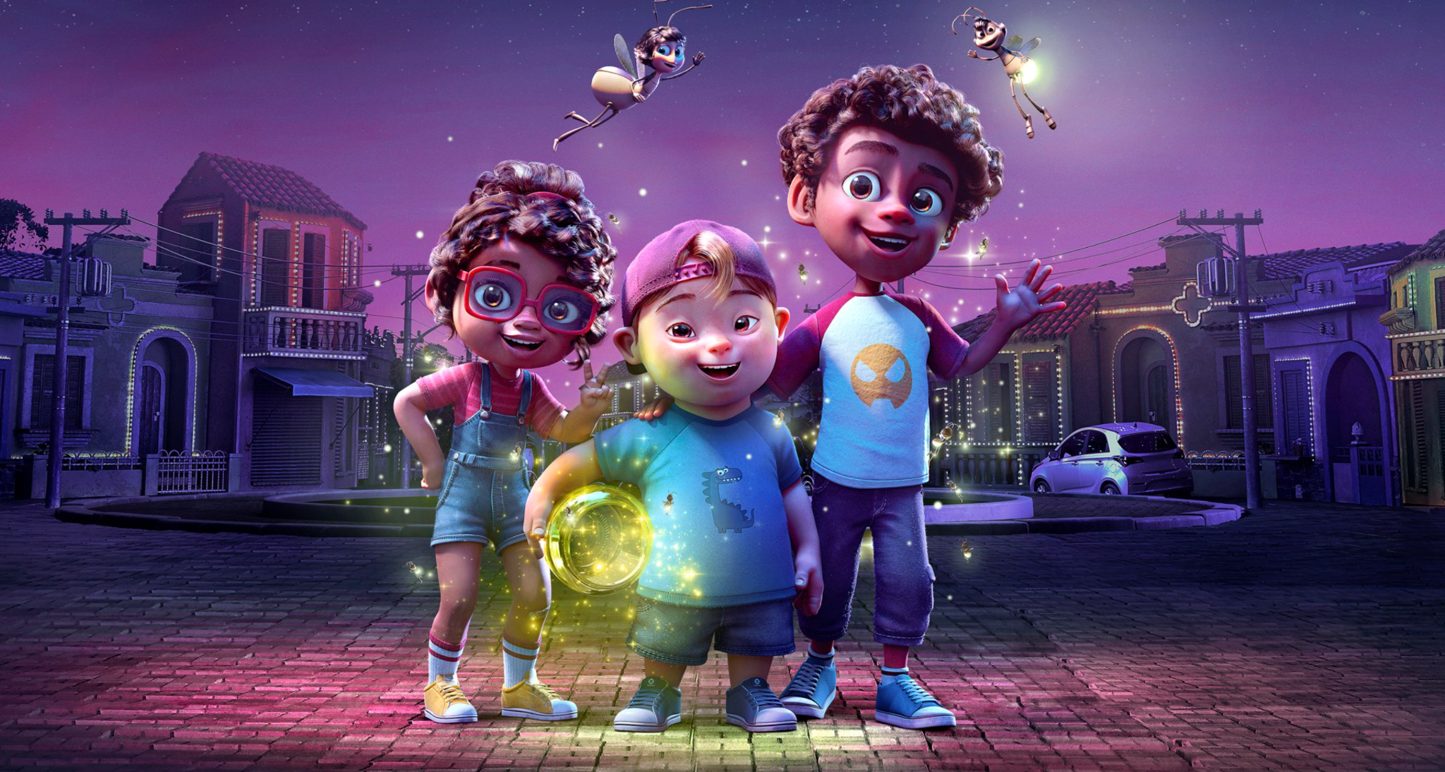 Personagens da campanha Vagalumes do Bradesco